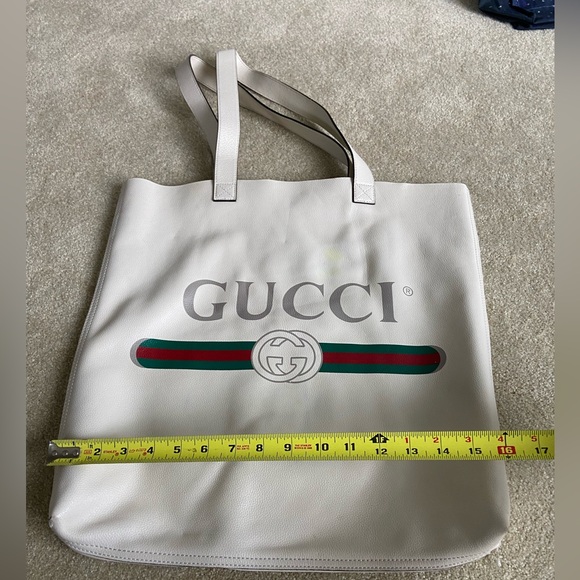 Gucci authentic large leather tote - Picture 5 of 12